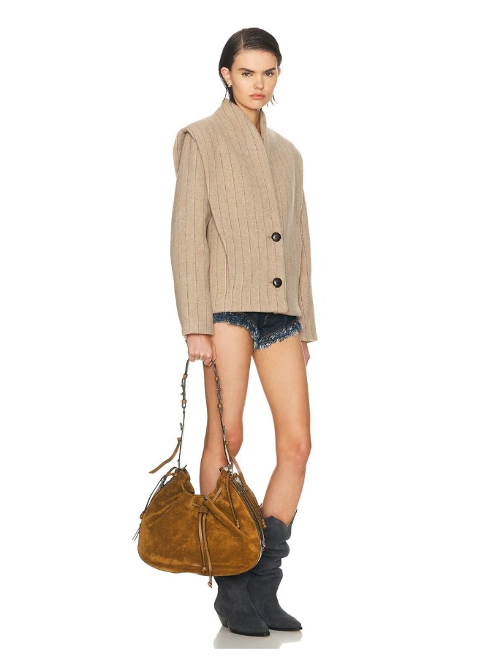 Isabel Marant Bolton Hobo Bag in Cognac Brown - Picture 2 of 12